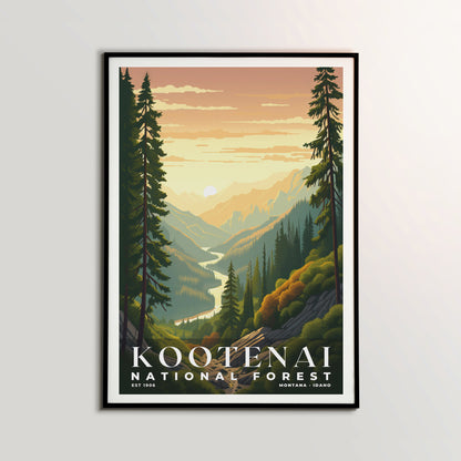 Kootenai National Forest Poster | S01