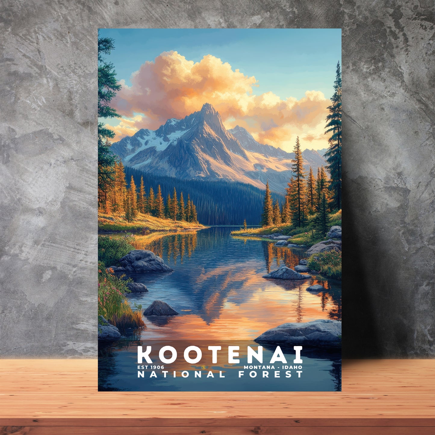 Kootenai National Forest Poster | S02