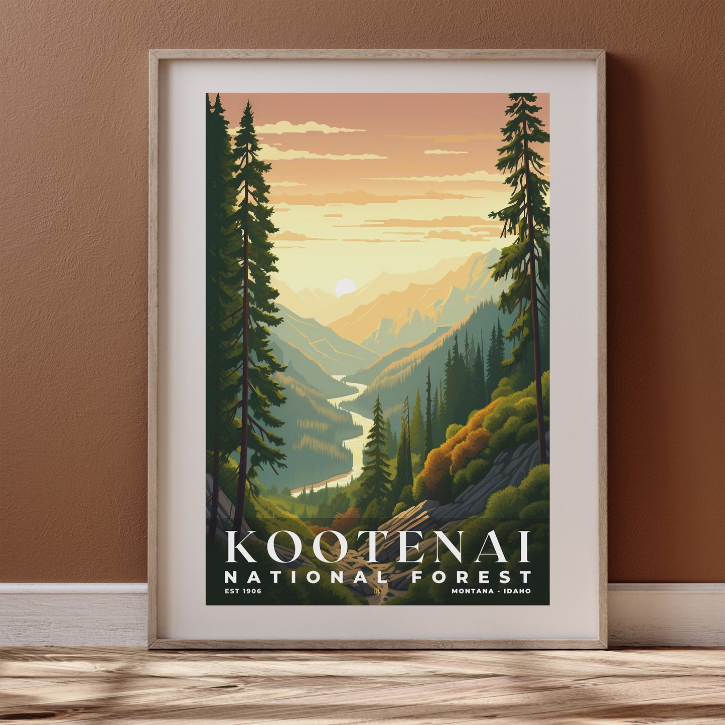 Kootenai National Forest Poster | S01