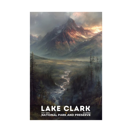 Lake Clark National Park Poster | S12