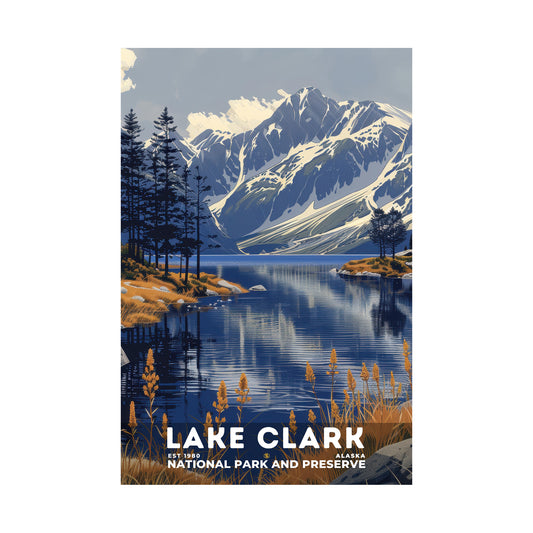 Lake Clark National Park Poster | S19