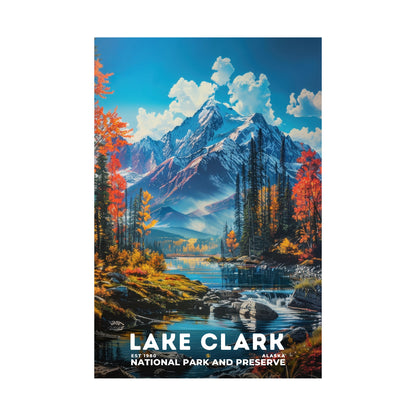 Lake Clark National Park Poster | S16