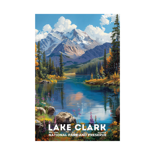 Lake Clark National Park Poster | S18