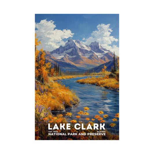 Lake Clark National Park Poster | S14