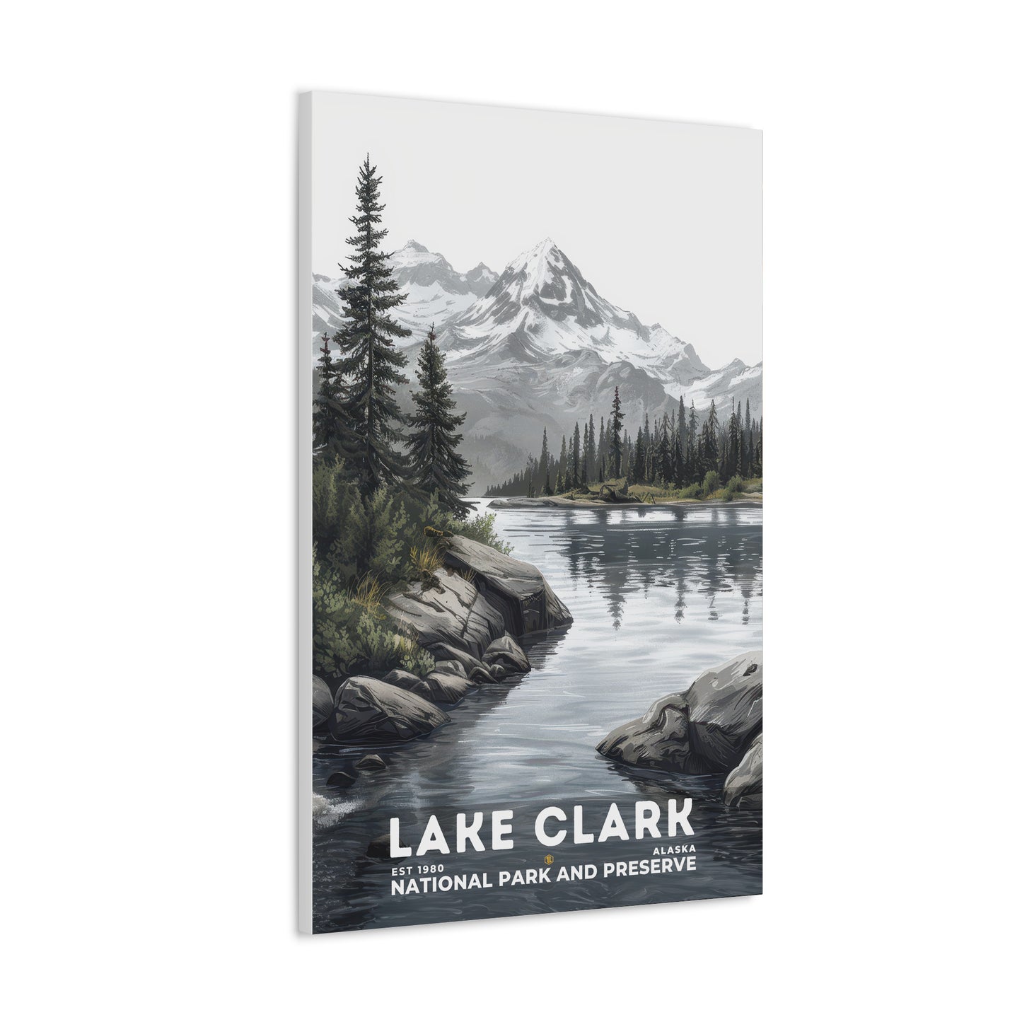 Lake Clark National Park Poster | S17