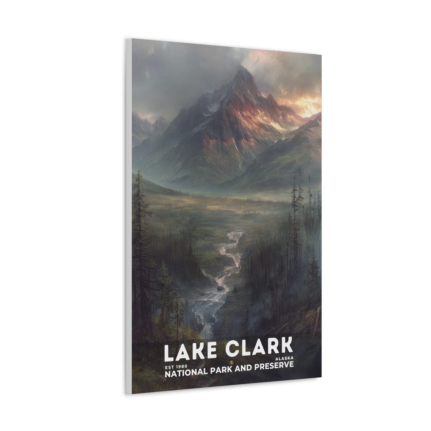 Lake Clark National Park Poster | S12