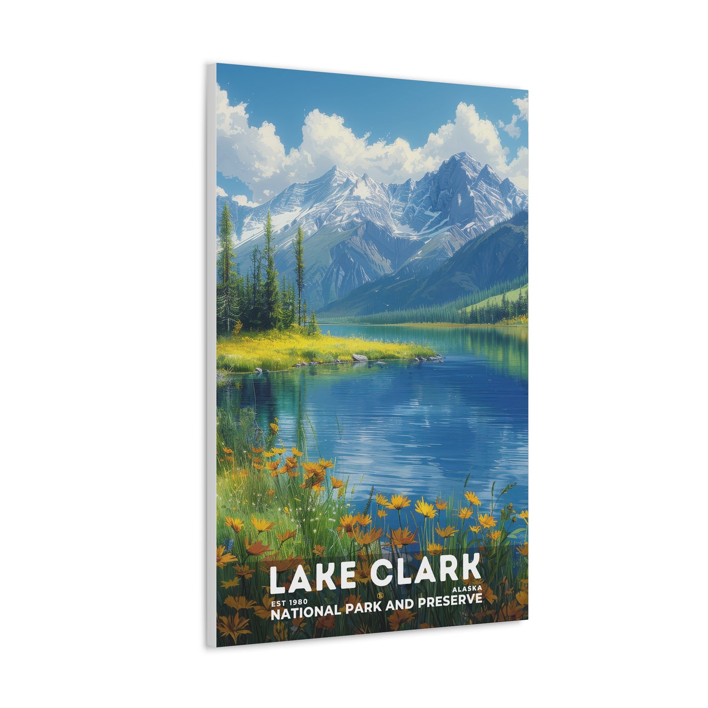 Lake Clark National Park Poster | S13