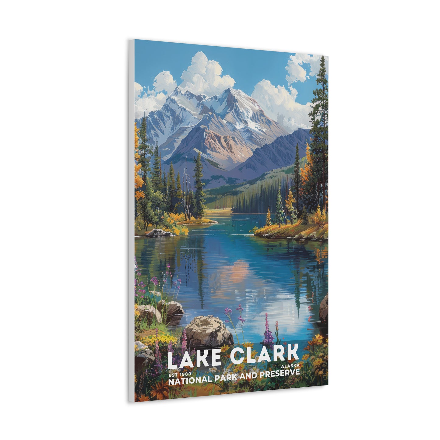 Lake Clark National Park Poster | S18