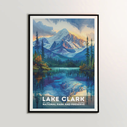 Lake Clark National Park Poster | S11