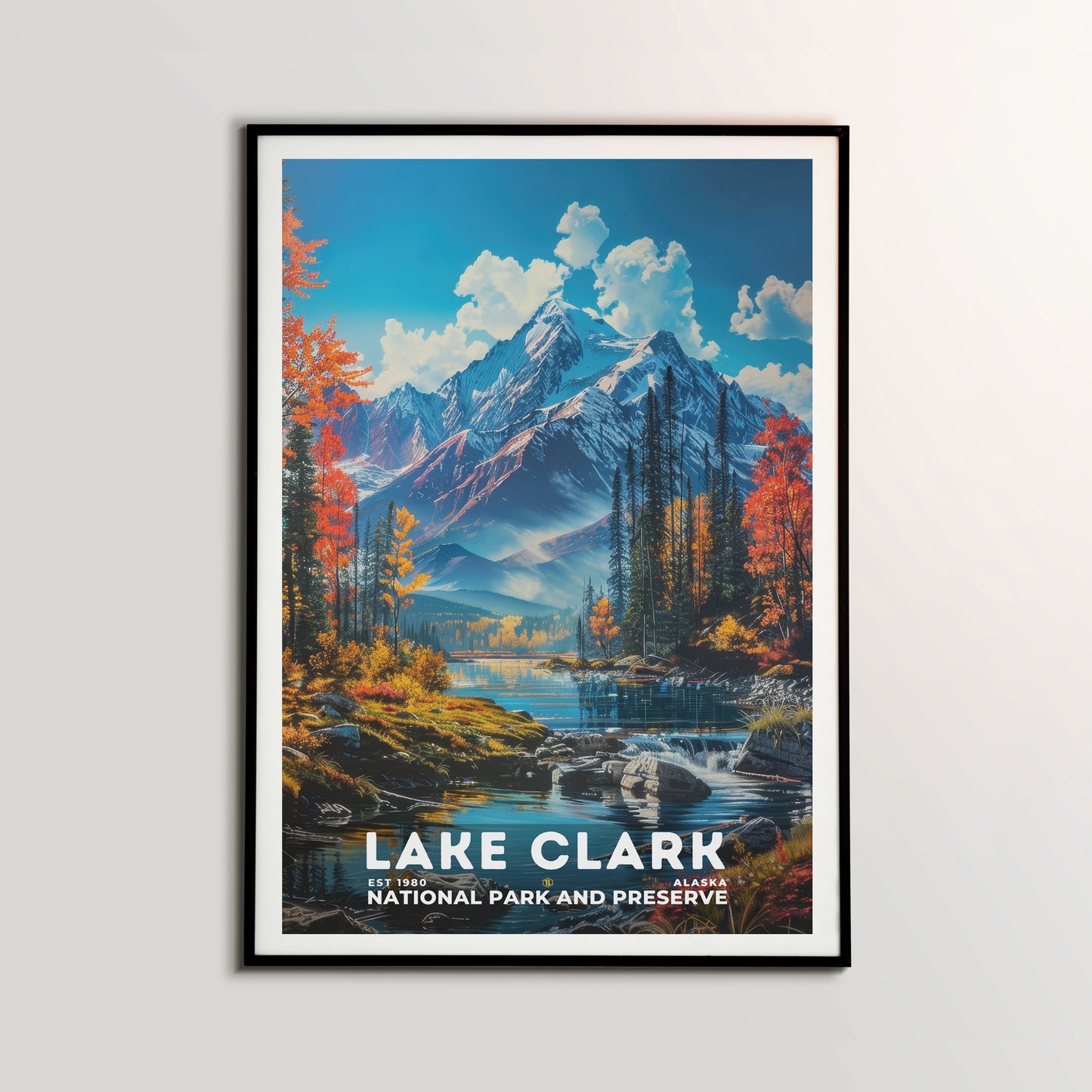 Lake Clark National Park Poster | S16