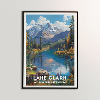 Lake Clark National Park Poster | S18