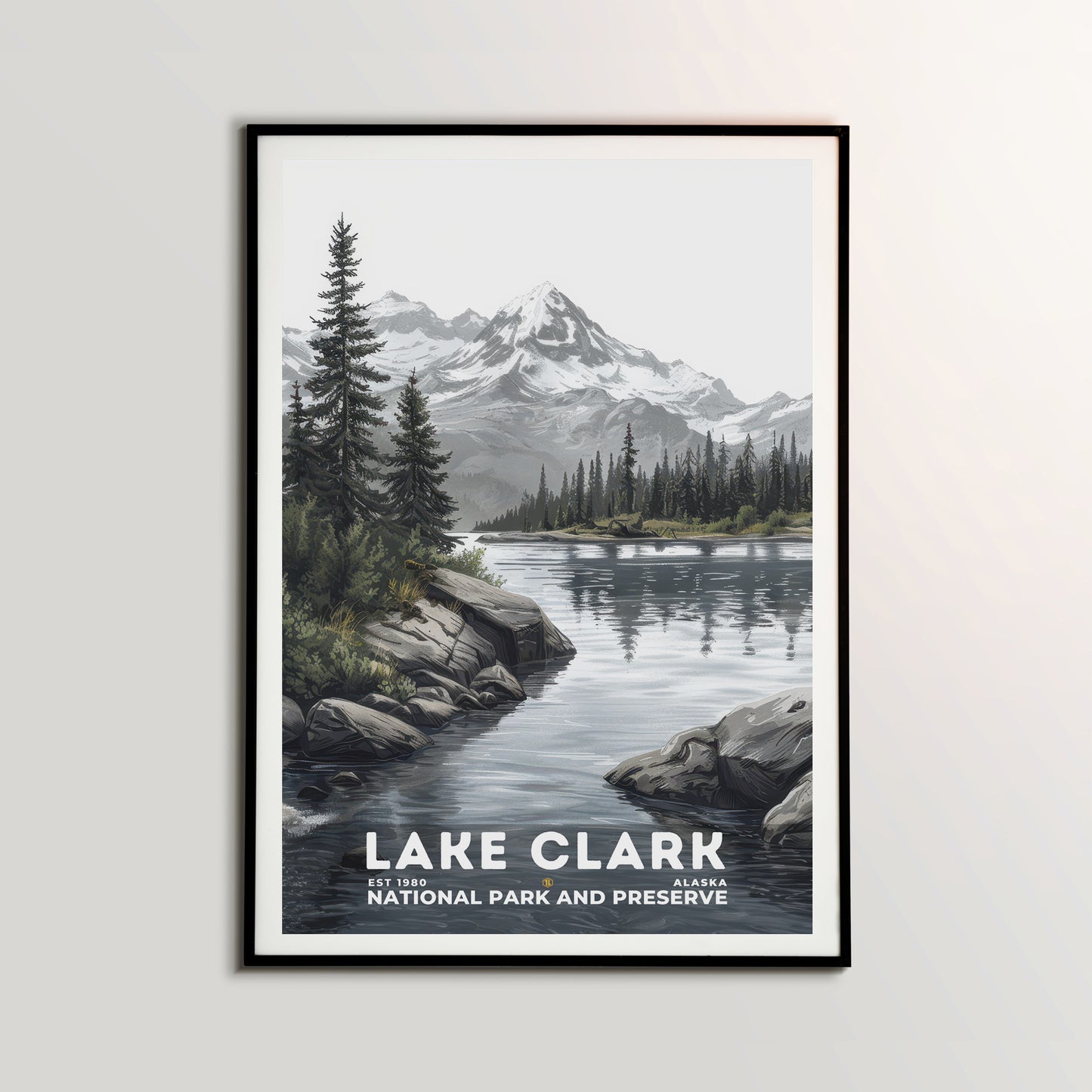 Lake Clark National Park Poster | S17