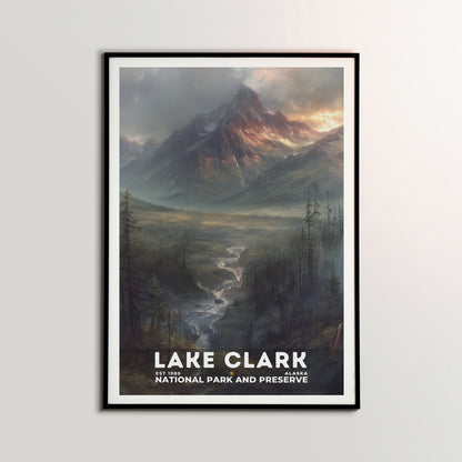 Lake Clark National Park Poster | S12