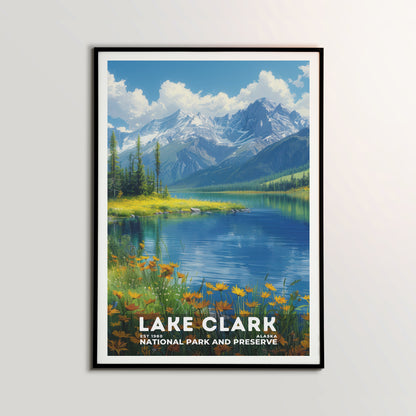 Lake Clark National Park Poster | S13