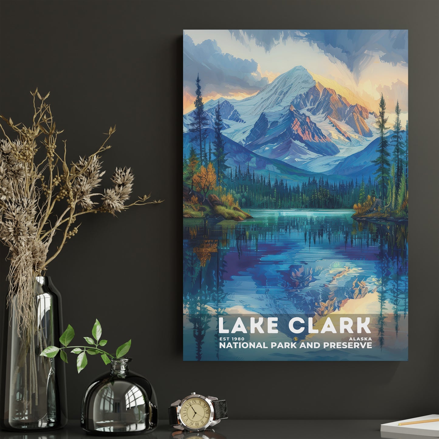 Lake Clark National Park Poster | S11