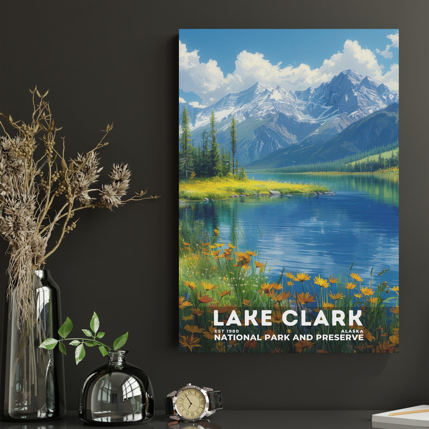 Lake Clark National Park Poster | S13