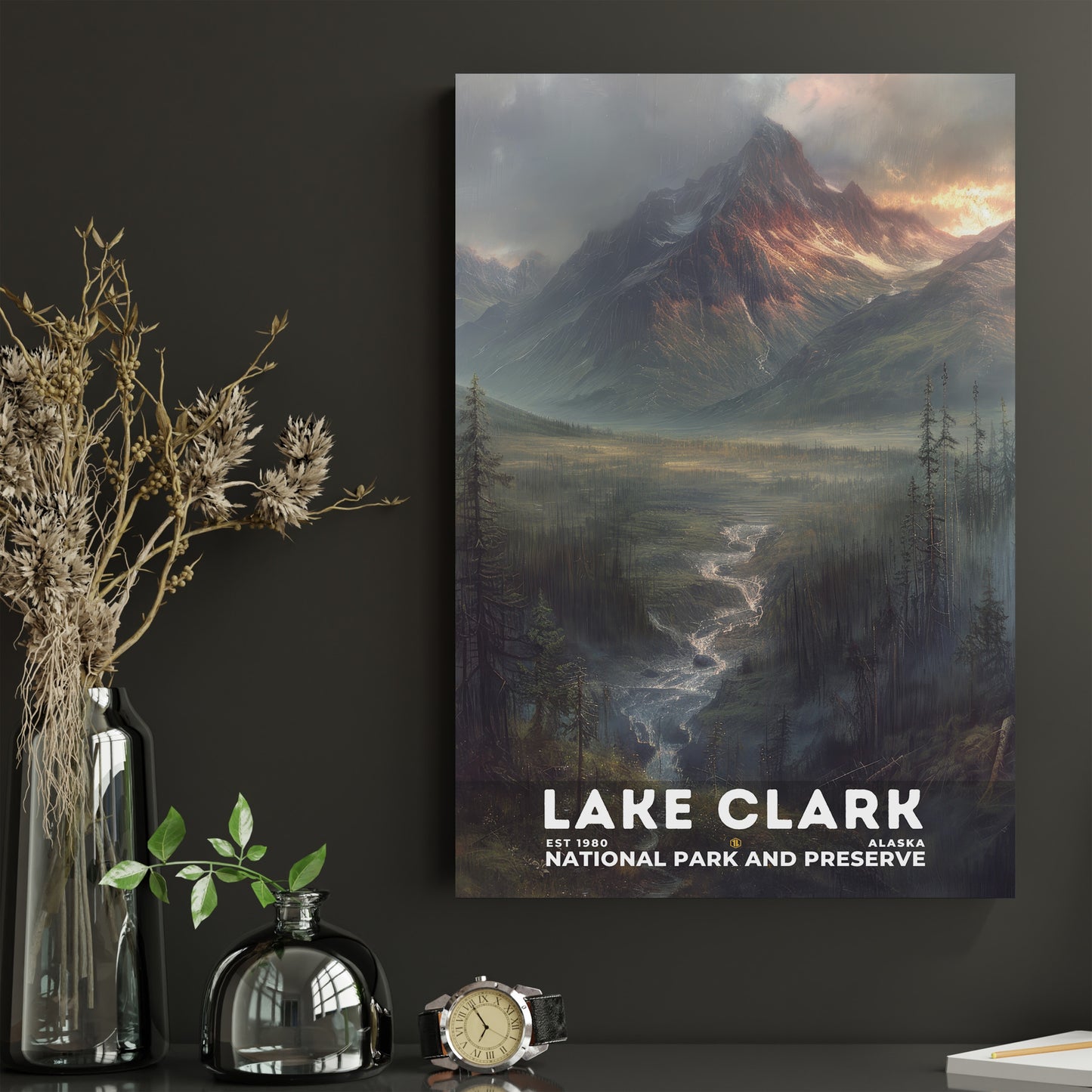 Lake Clark National Park Poster | S12