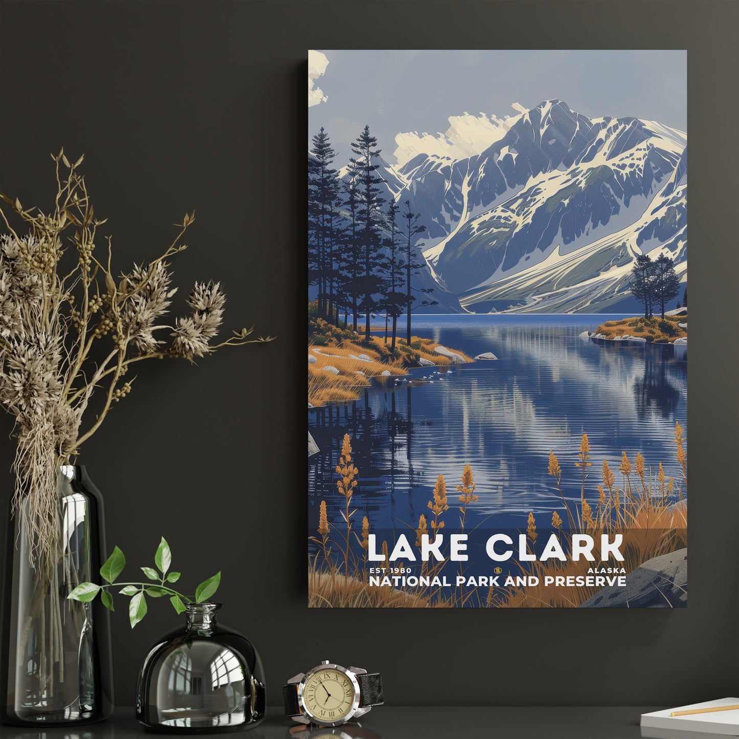 Lake Clark National Park Poster | S19