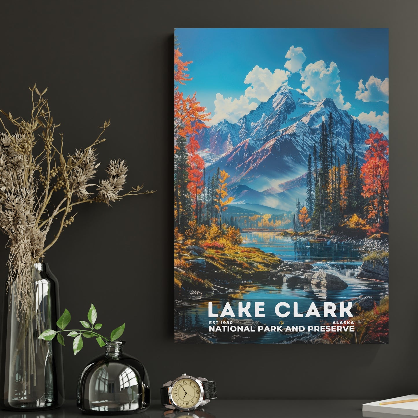 Lake Clark National Park Poster | S16