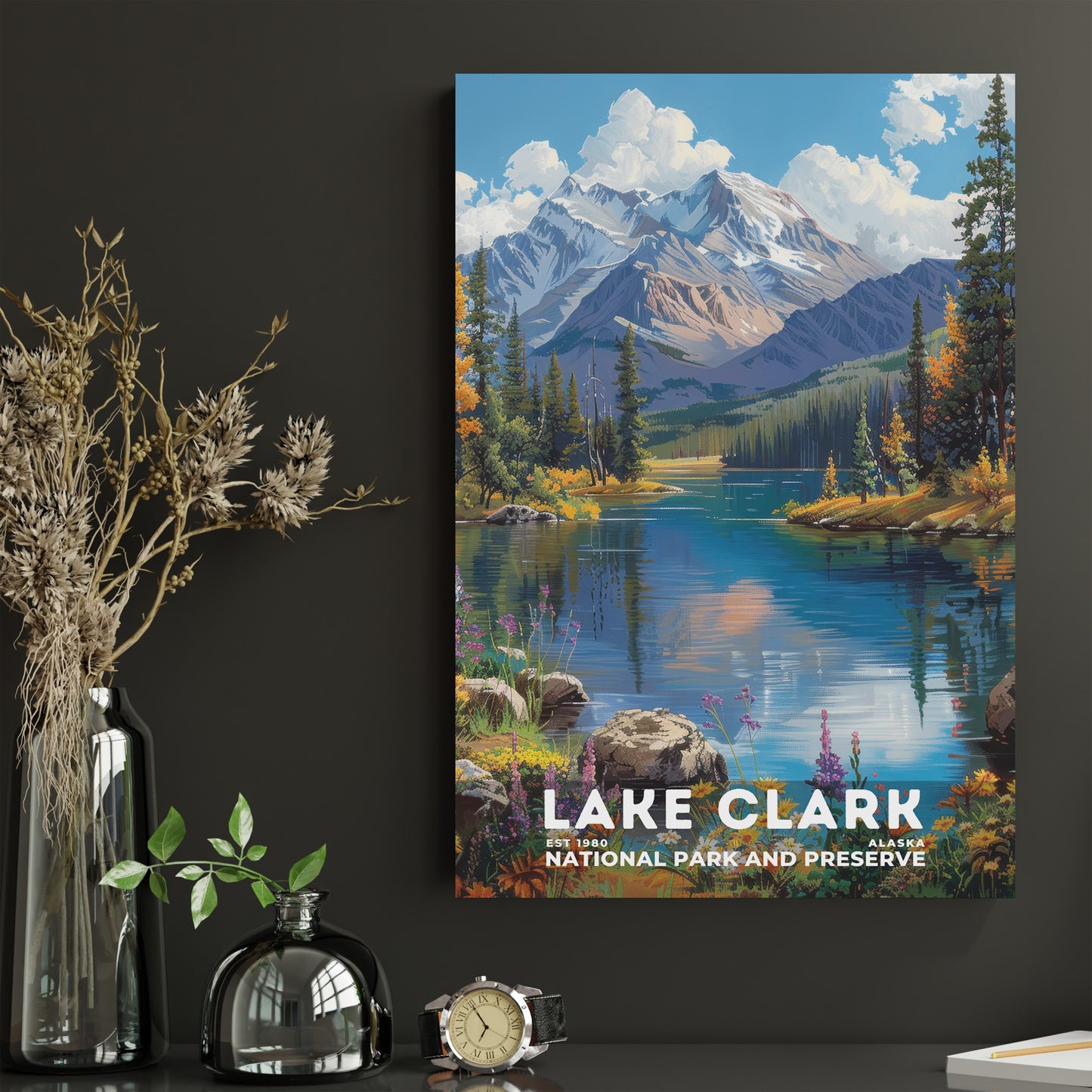 Lake Clark National Park Poster | S18