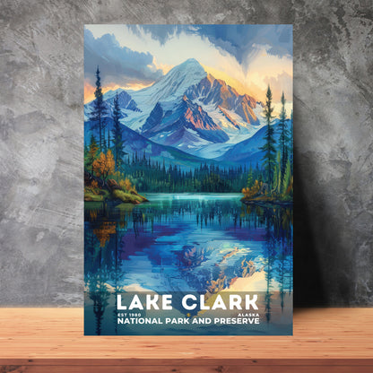 Lake Clark National Park Poster | S11