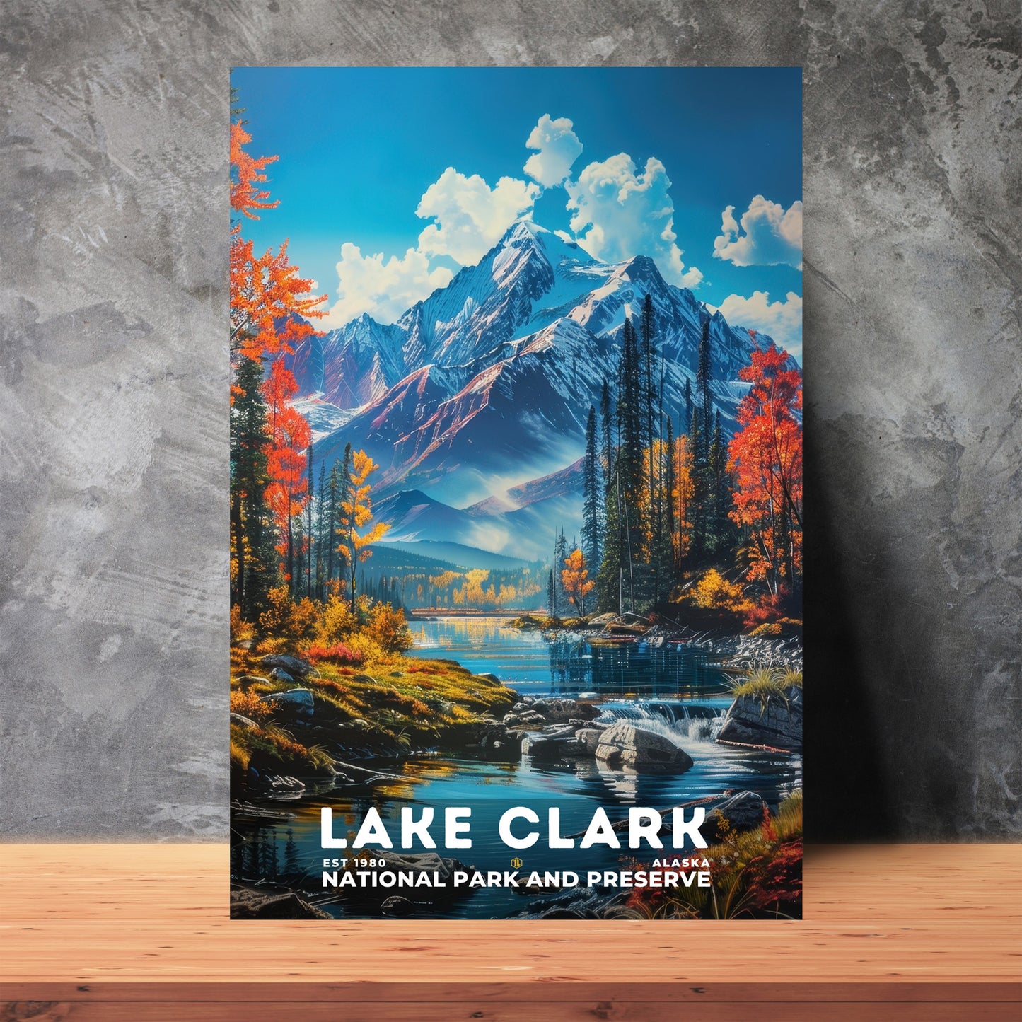 Lake Clark National Park Poster | S16