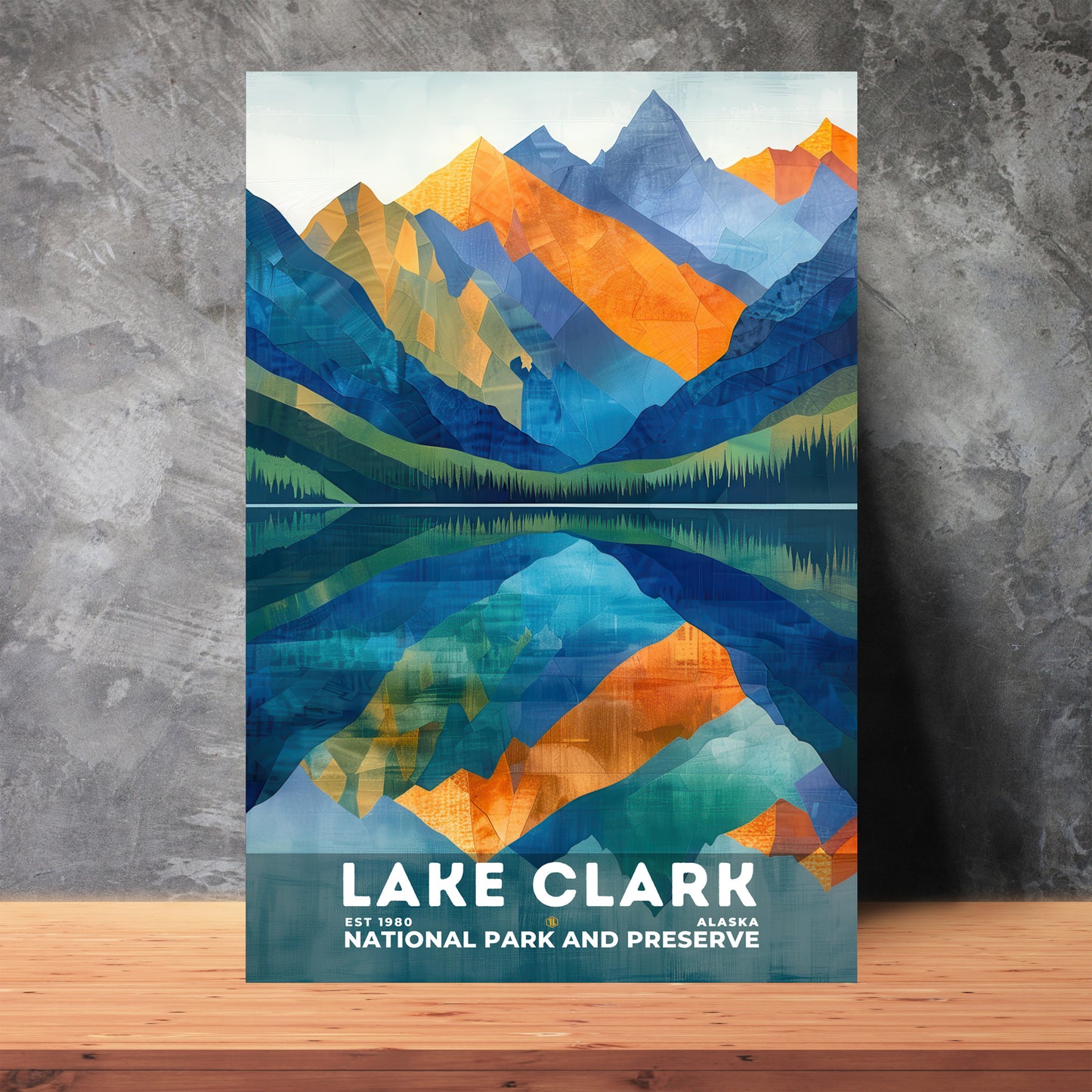 Lake Clark National Park Poster | S20