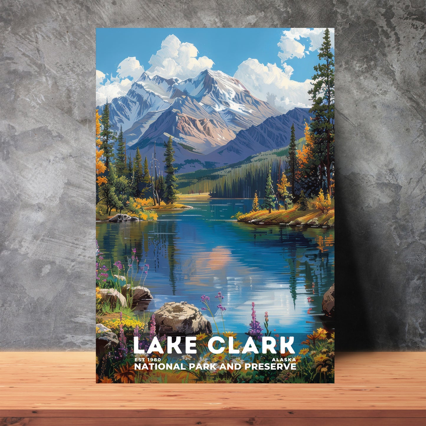 Lake Clark National Park Poster | S18