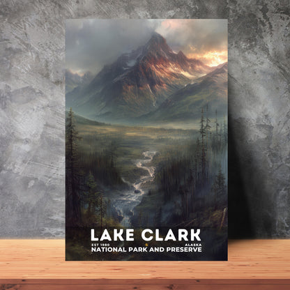 Lake Clark National Park Poster | S12