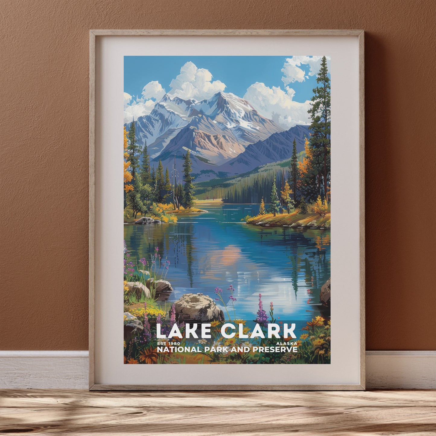 Lake Clark National Park Poster | S18