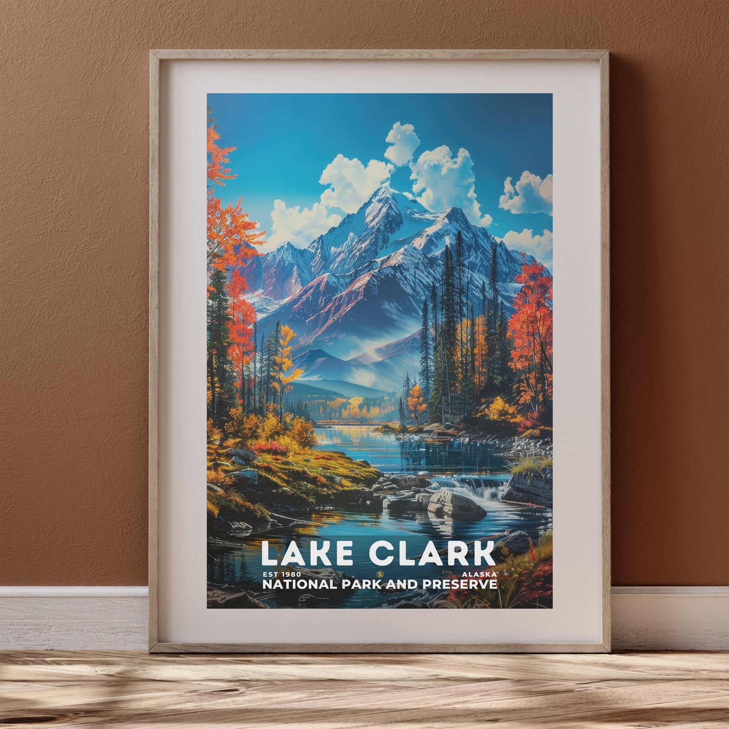 Lake Clark National Park Poster | S16