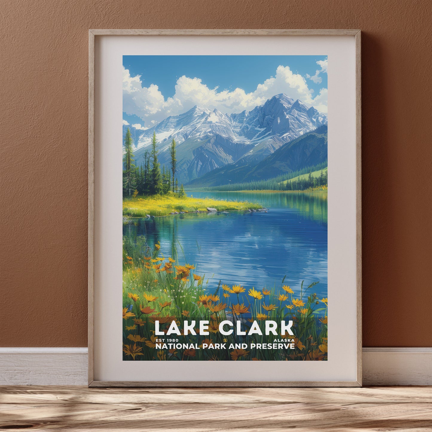 Lake Clark National Park Poster | S13