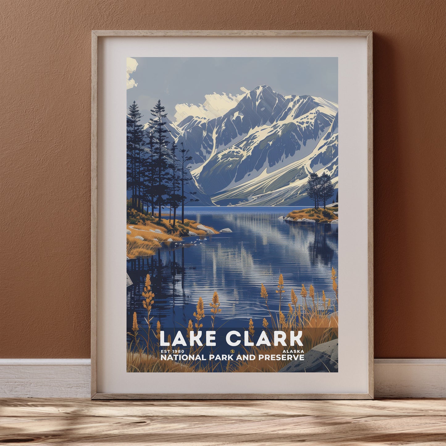 Lake Clark National Park Poster | S19