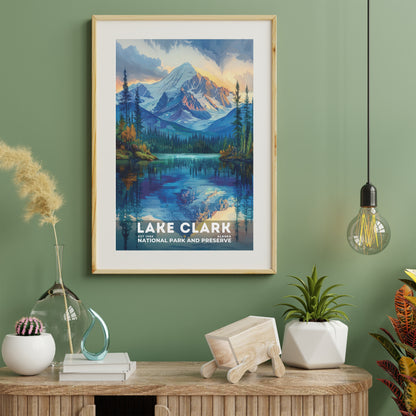 Lake Clark National Park Poster | S11