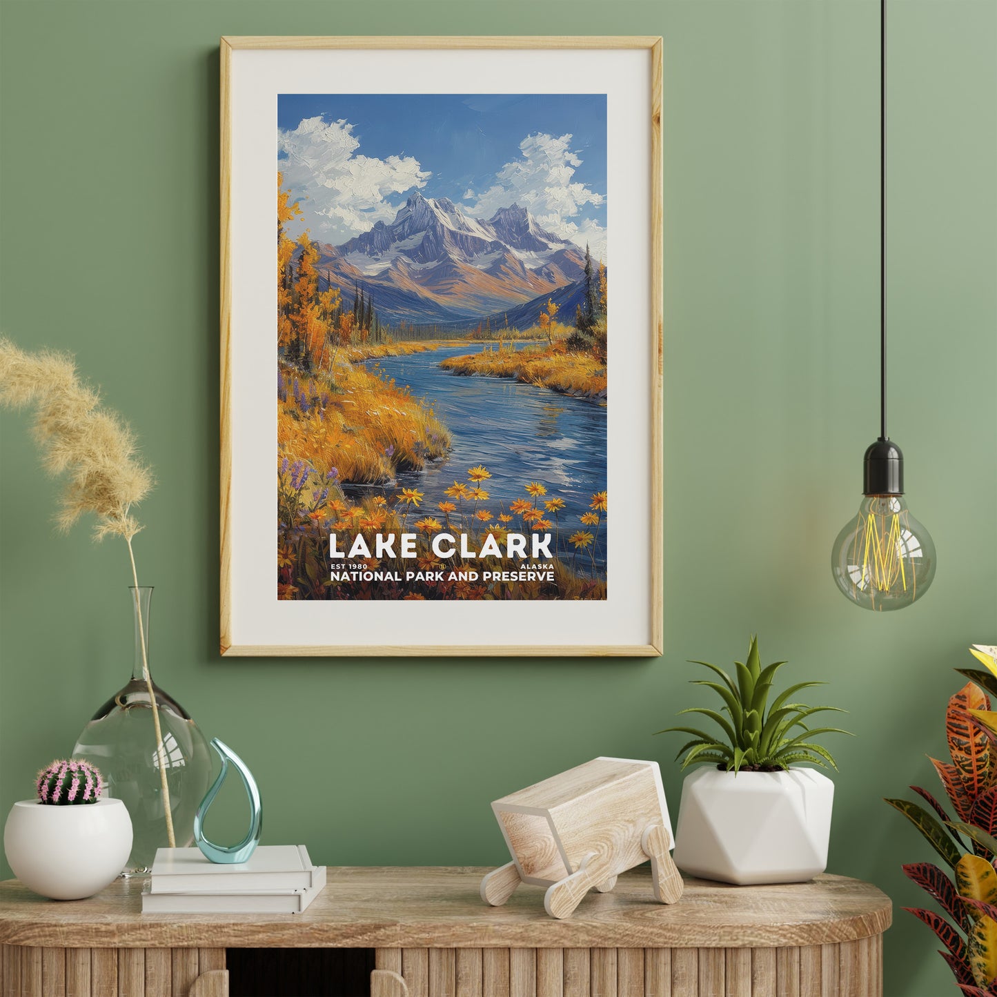 Lake Clark National Park Poster | S14