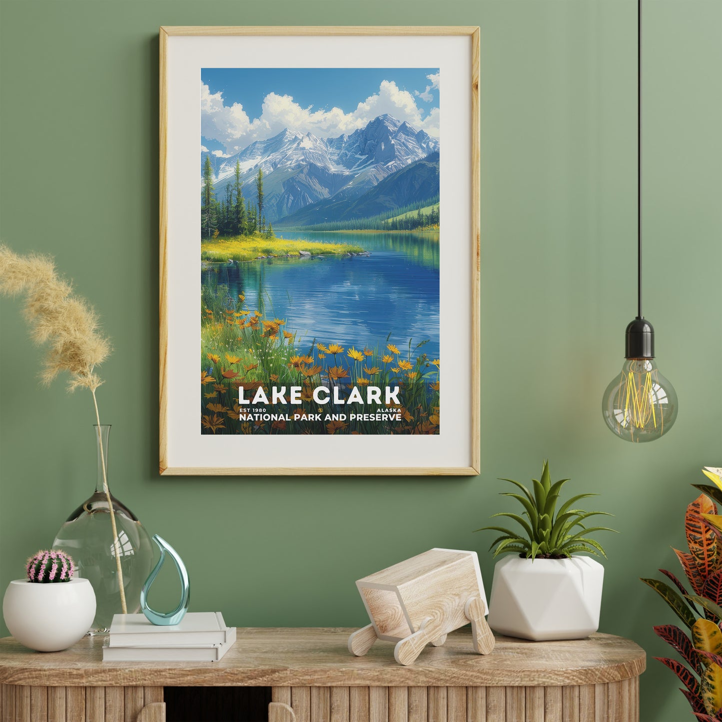 Lake Clark National Park Poster | S13