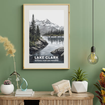 Lake Clark National Park Poster | S17