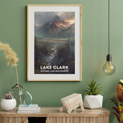 Lake Clark National Park Poster | S12