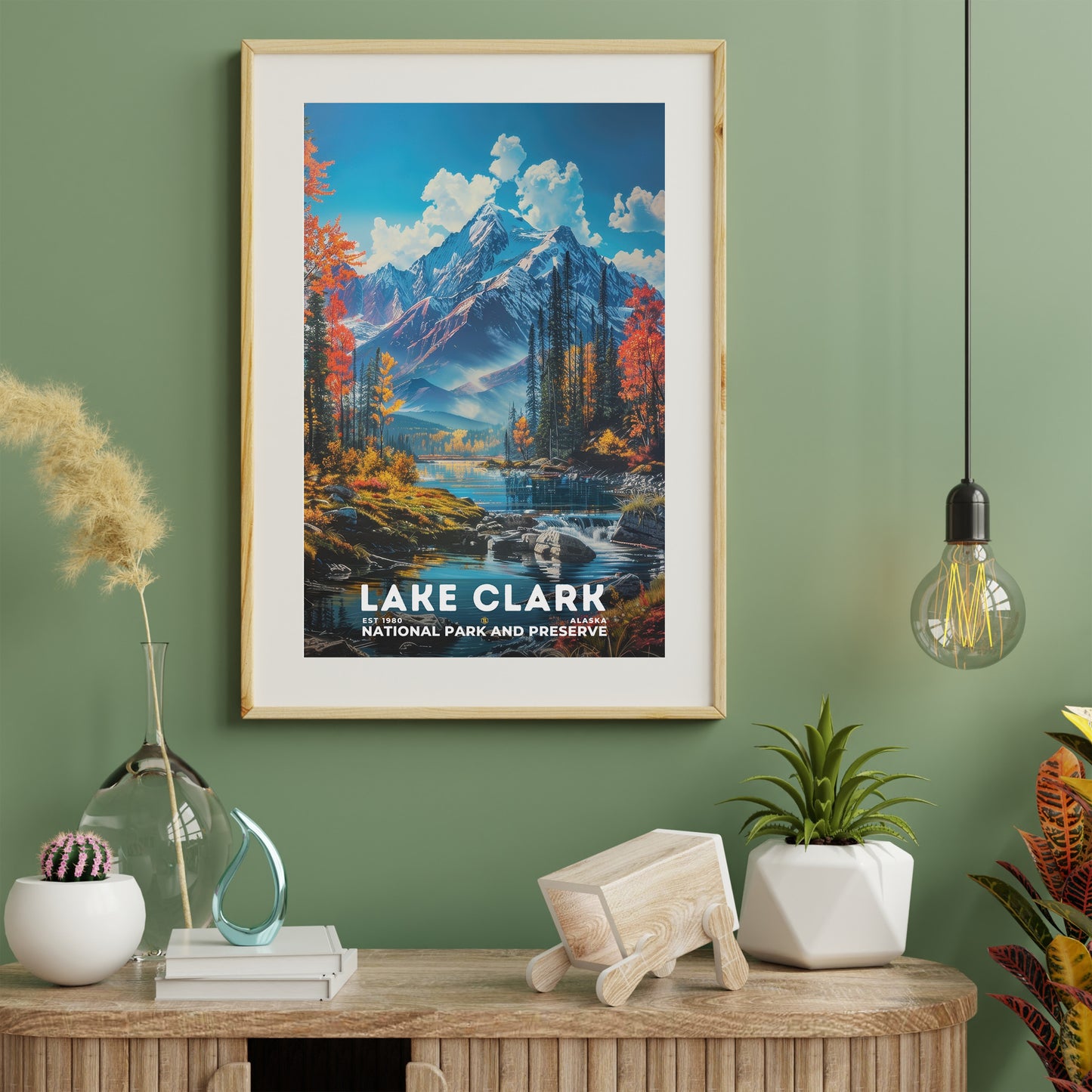 Lake Clark National Park Poster | S16