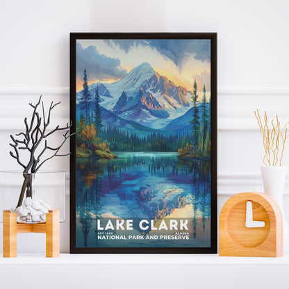 Lake Clark National Park Poster | S11