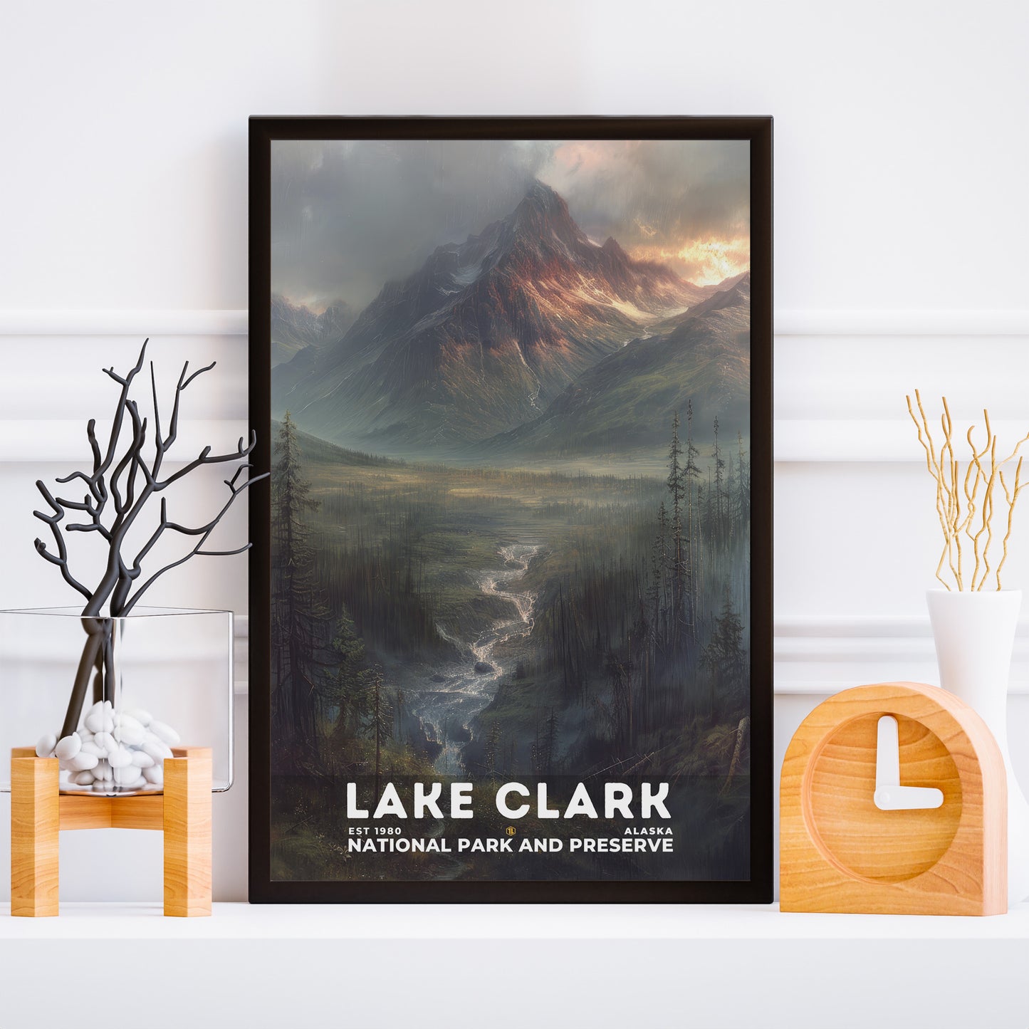 Lake Clark National Park Poster | S12