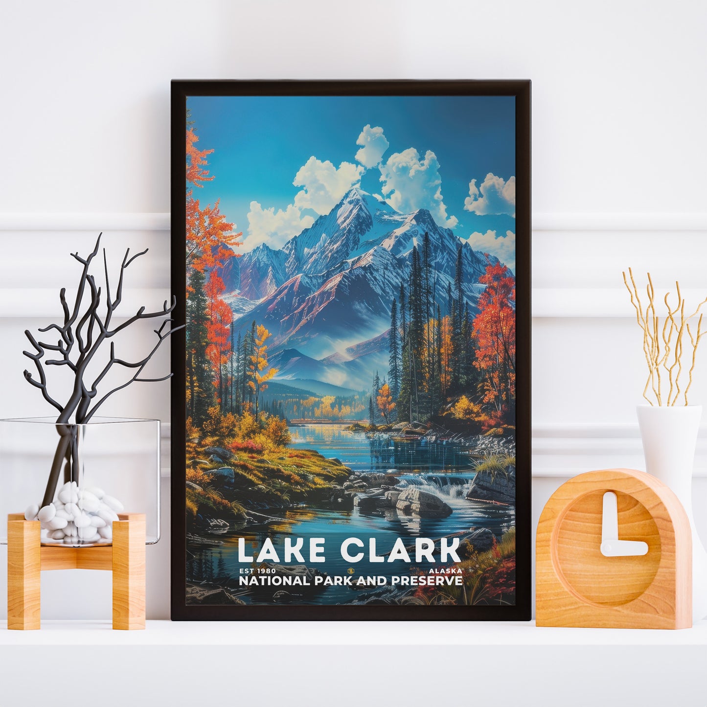 Lake Clark National Park Poster | S16