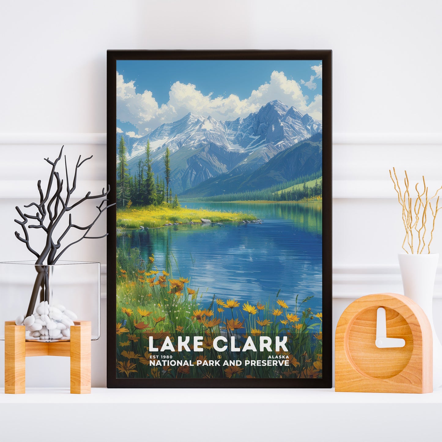 Lake Clark National Park Poster | S13