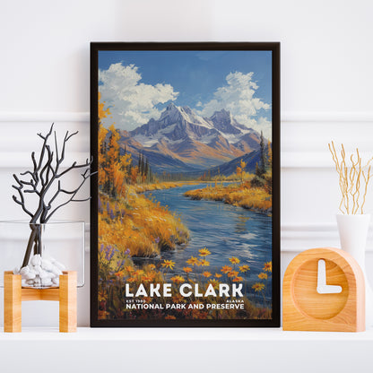 Lake Clark National Park Poster | S14