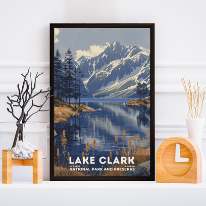 Lake Clark National Park Poster | S19