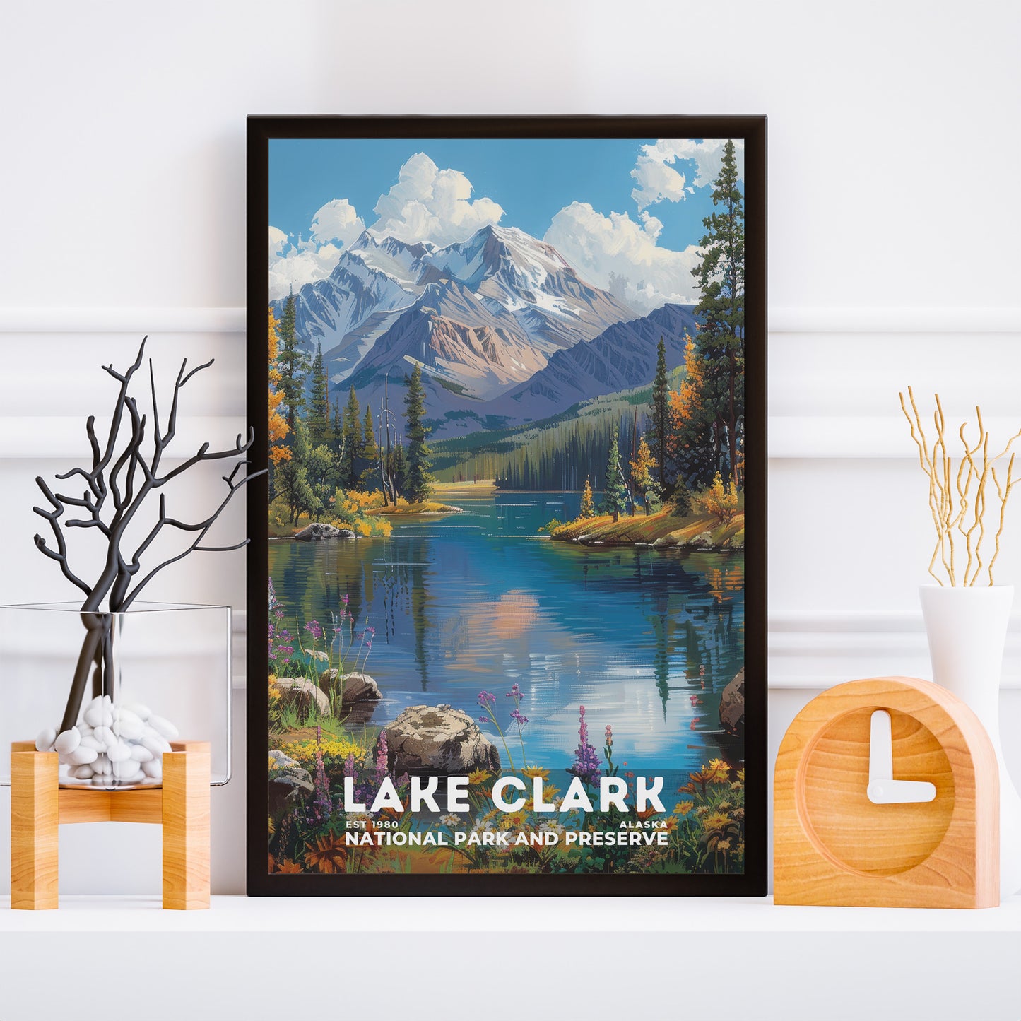 Lake Clark National Park Poster | S18