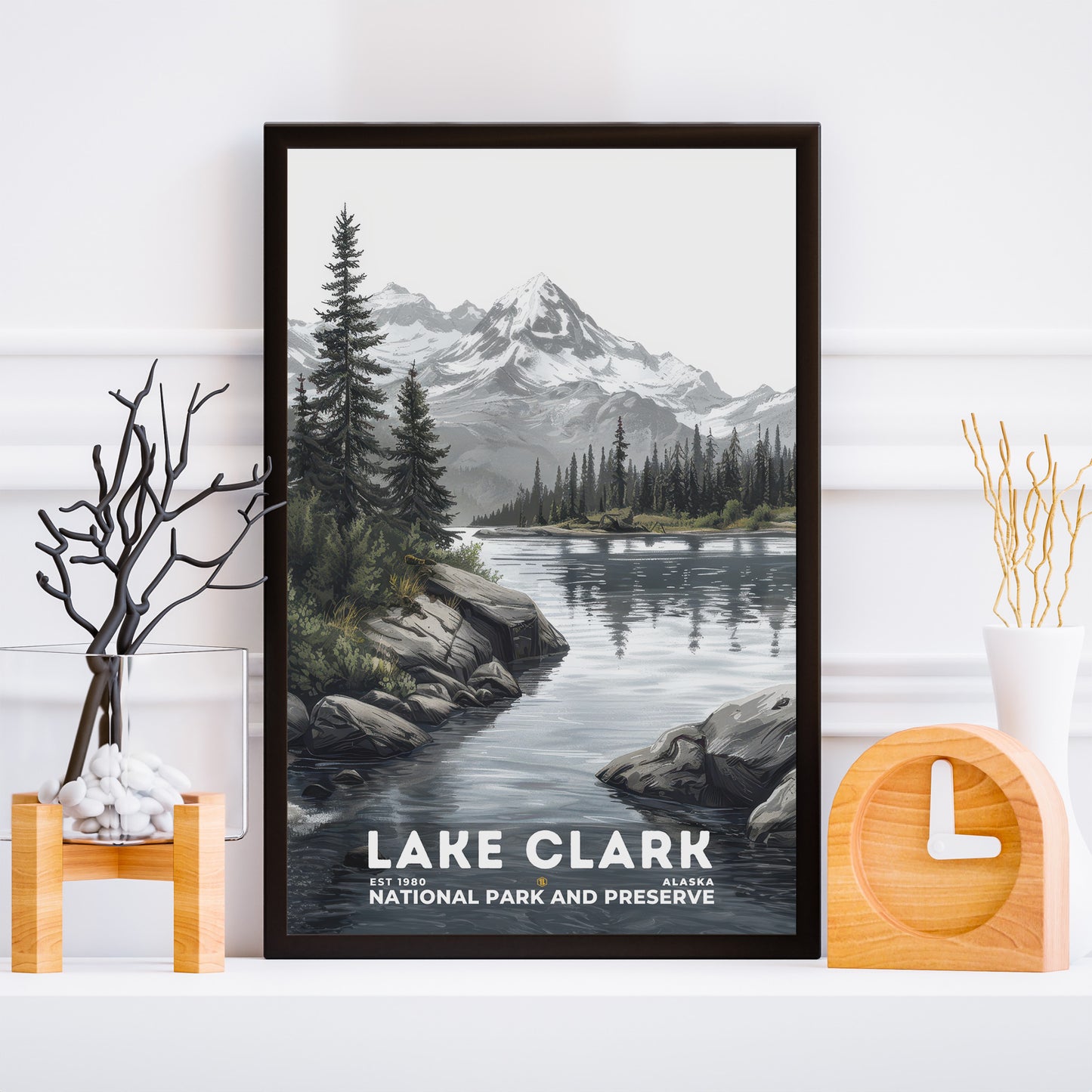 Lake Clark National Park Poster | S17