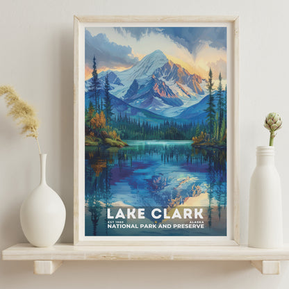 Lake Clark National Park Poster | S11