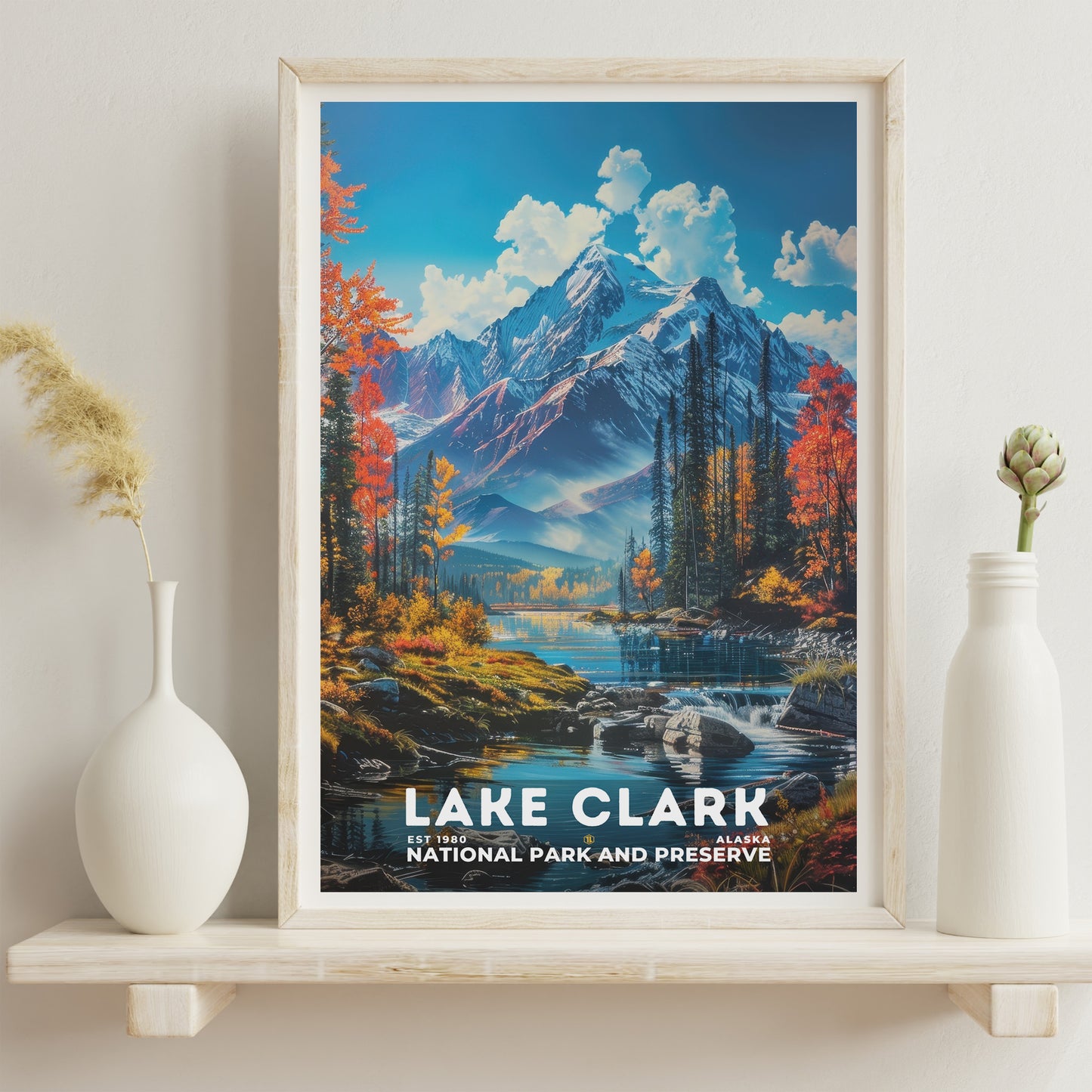 Lake Clark National Park Poster | S16