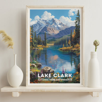 Lake Clark National Park Poster | S18